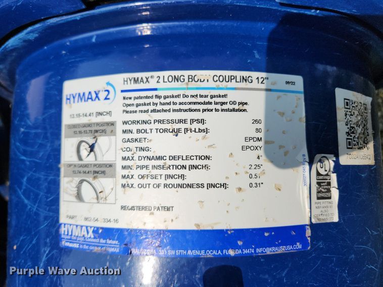 image for item LX9610 Hymax 2  couplings