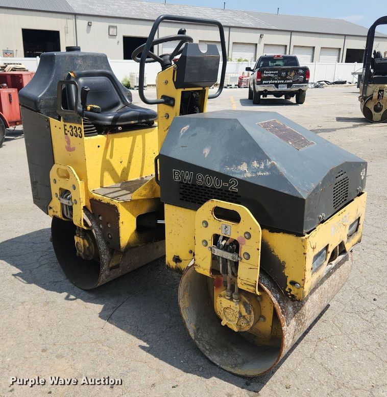 image for item LX9636 Bomag BW900-2  double drum vibratory roller