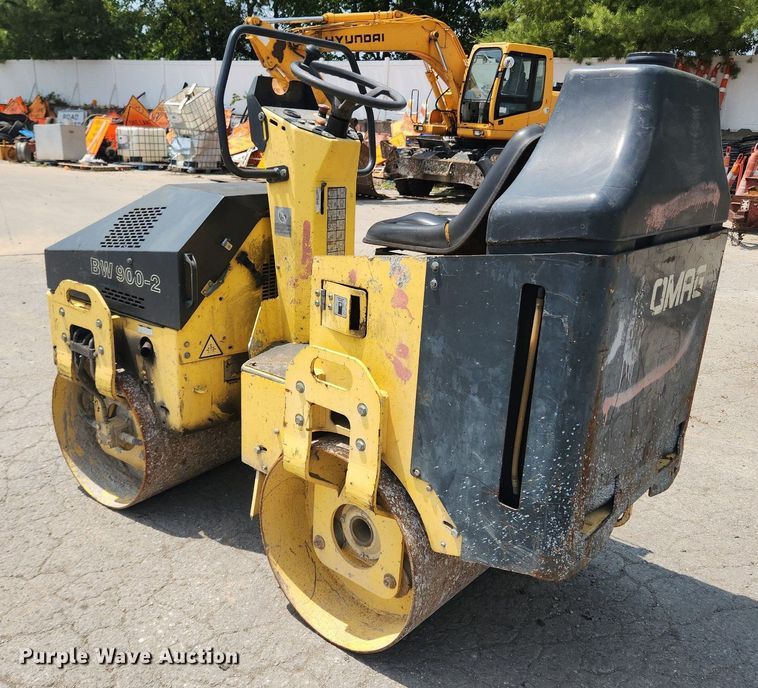 image for item LX9636 Bomag BW900-2  double drum vibratory roller