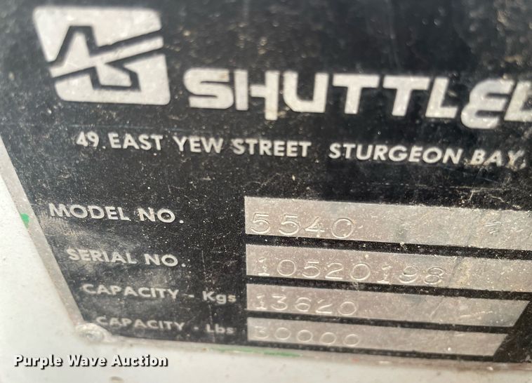 image for item LY9685 Shuttlelift 5540  crane