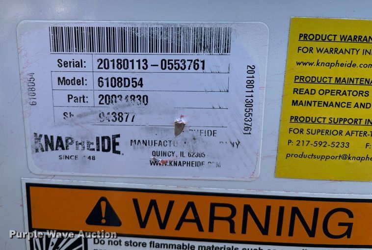 image for item LY9734 2018 Ford F350 Super Duty  Crew Cab utility bed pickup truck