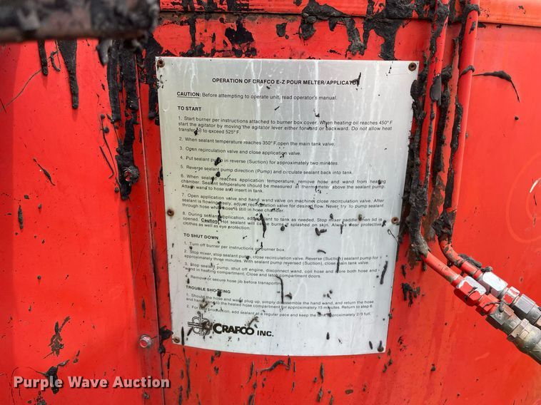 image for item LY9746 (2) Crafco E-Z Pour melter applicators