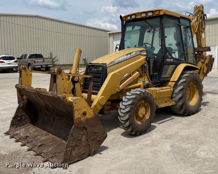 image for item LY9754 1998 Caterpillar 416C  backhoe