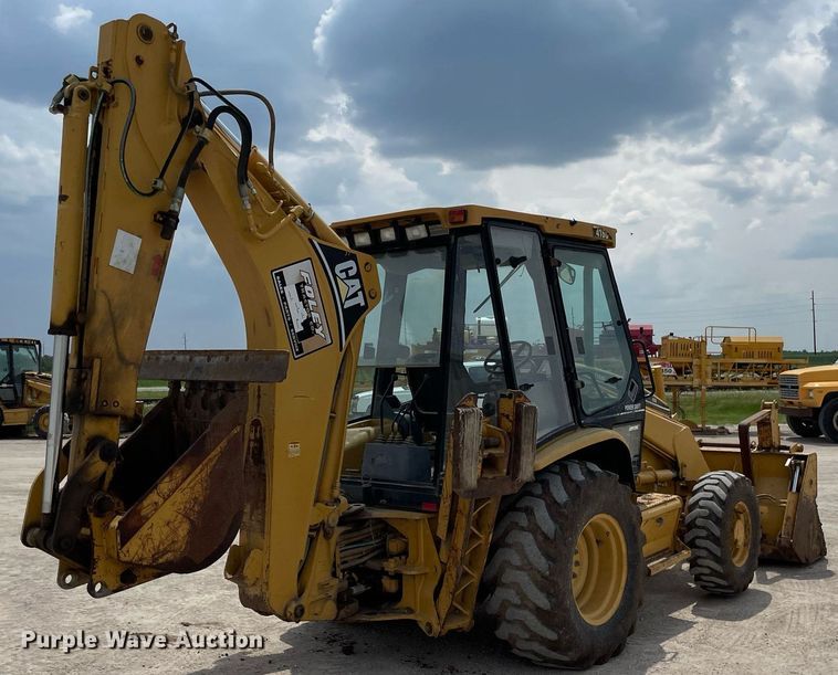 image for item LY9754 1998 Caterpillar 416C  backhoe