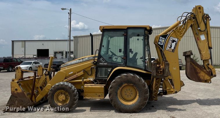 image for item LY9754 1998 Caterpillar 416C  backhoe