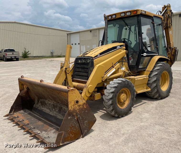 image for item LY9755 1999 Caterpillar 416C  backhoe