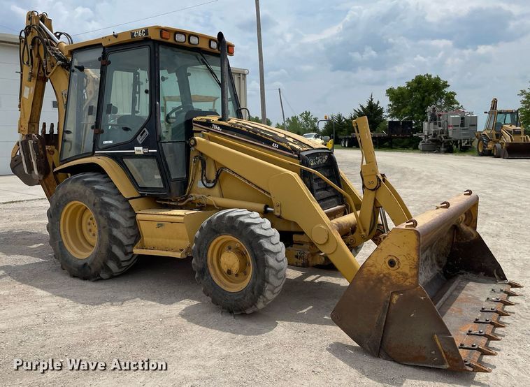 image for item LY9755 1999 Caterpillar 416C  backhoe