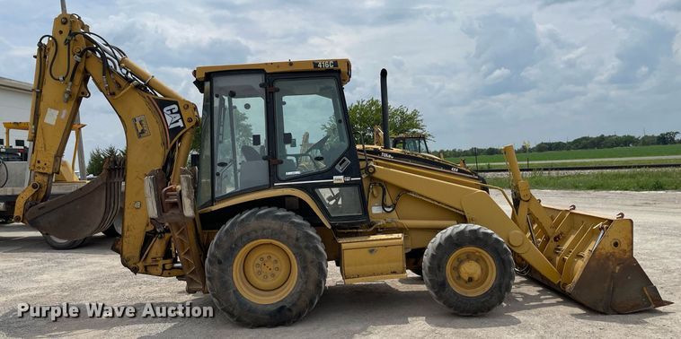 image for item LY9755 1999 Caterpillar 416C  backhoe
