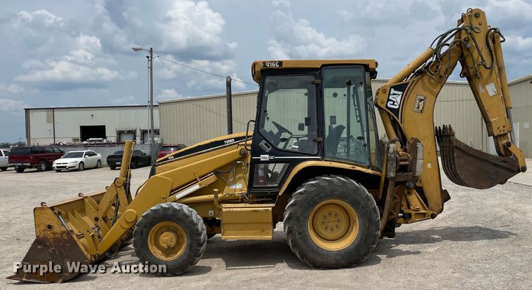 image for item LY9755 1999 Caterpillar 416C  backhoe