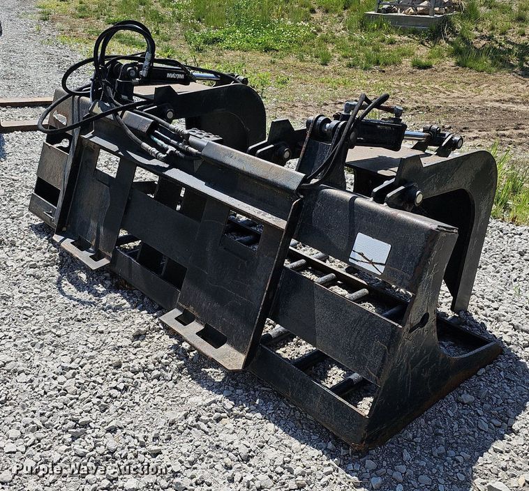 image for item MD9793 74" W skid steer rock grapple bucket