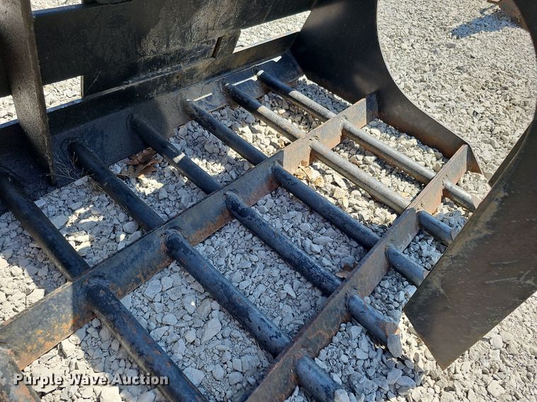 image for item MD9793 74" W skid steer rock grapple bucket