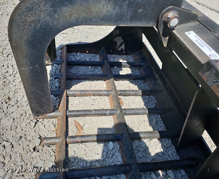 image for item MD9793 74" W skid steer rock grapple bucket