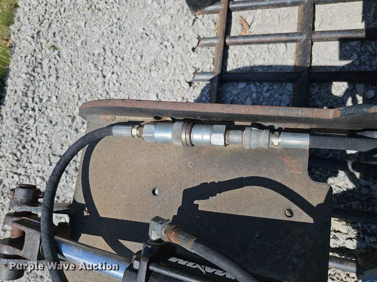 image for item MD9793 74" W skid steer rock grapple bucket