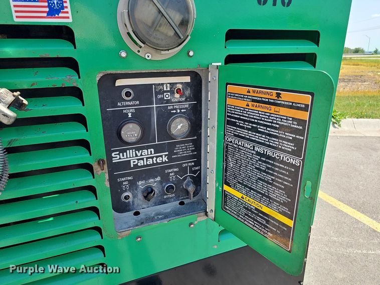 image for item MD9822 Sullivan Palatek DF185P3JDSB  air compressor