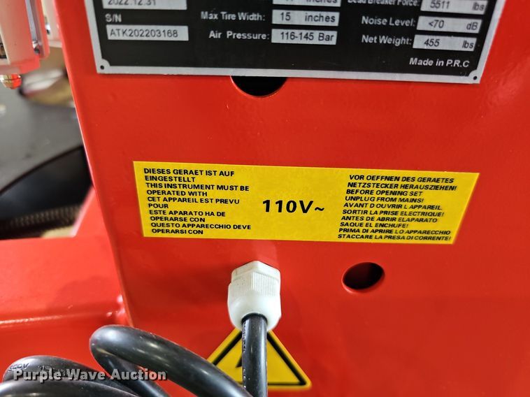image for item MD9824 2023 Agrotk ATK-TC24  tire machine