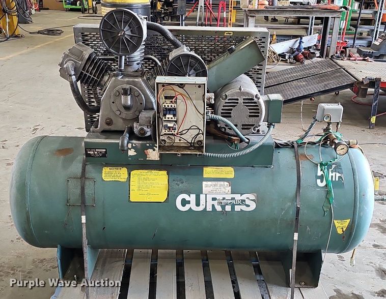 image for item MD9825 Curtis Challenge Air 5HT8UP-A3  air compressor