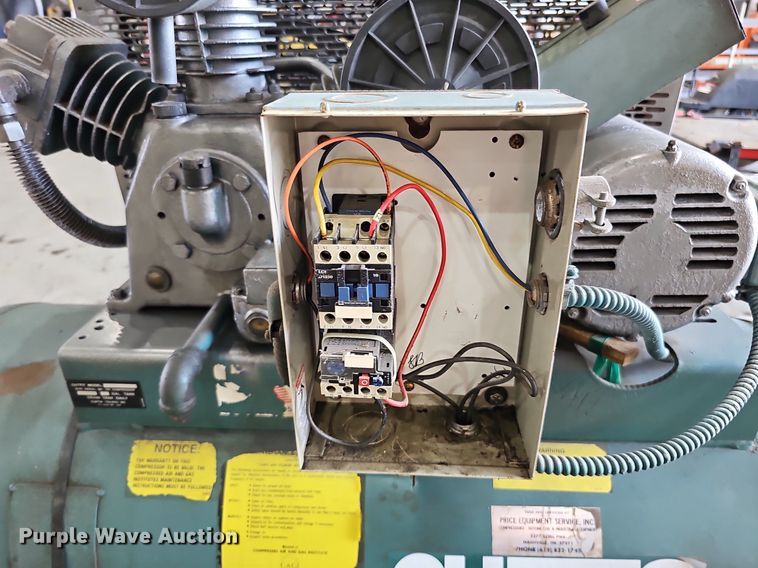 image for item MD9825 Curtis Challenge Air 5HT8UP-A3  air compressor