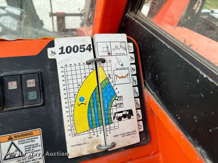 image for item MF9962 2016 JLG 10054  telehandler
