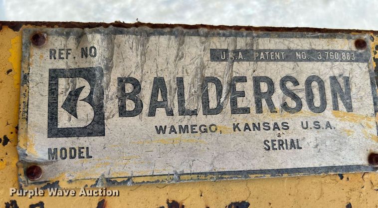 image for item MF9984 Balderson  front lift group