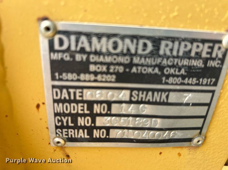 image for item MG9002 Diamond Mfg. 14G  ripper