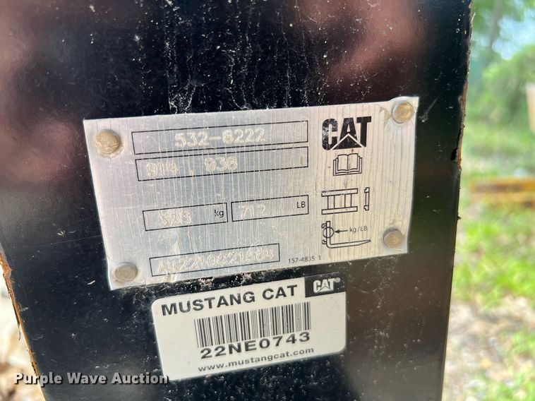 image for item MG9006 Caterpillar  wheel loader forks