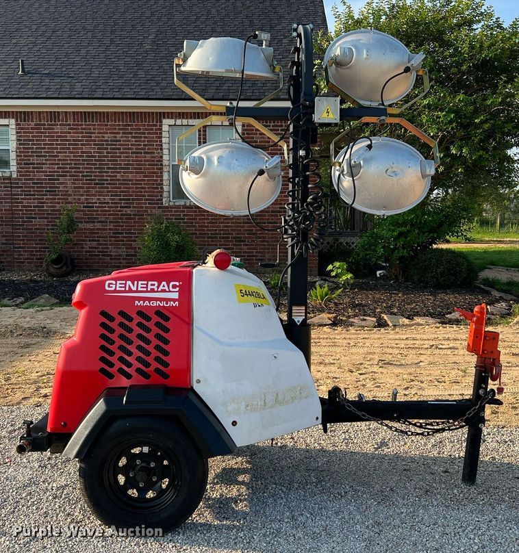 image for item MG9009 2017 Generac MLT6S  light plant