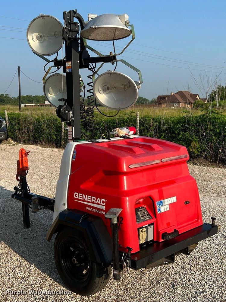 image for item MG9009 2017 Generac MLT6S  light plant