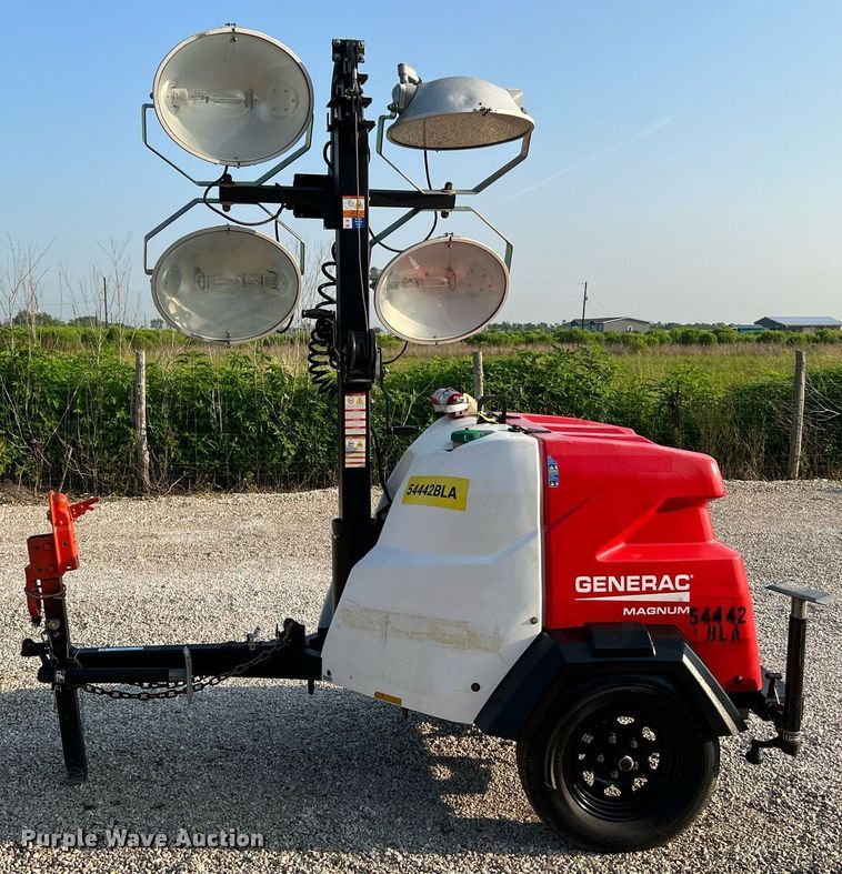 image for item MG9009 2017 Generac MLT6S  light plant