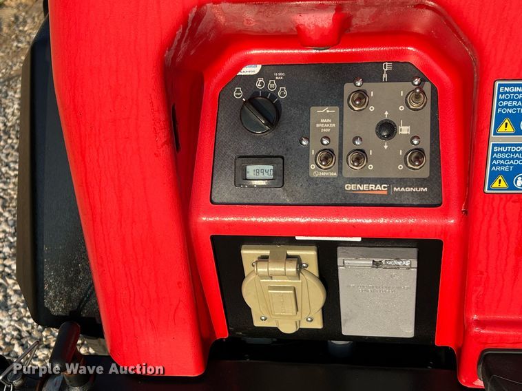 image for item MG9009 2017 Generac MLT6S  light plant