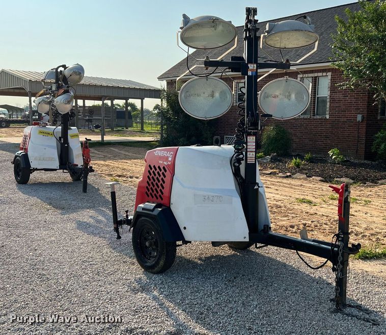 image for item MG9010 2017 Generac MLT6S  light plant