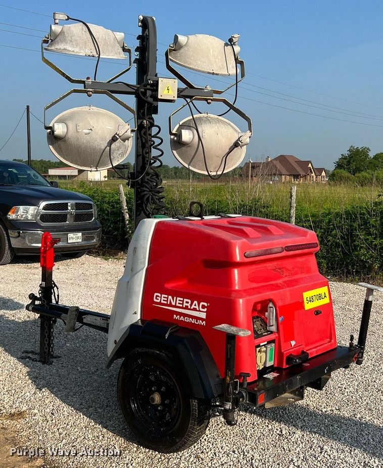 image for item MG9010 2017 Generac MLT6S  light plant