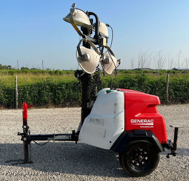 image for item MG9010 2017 Generac MLT6S  light plant