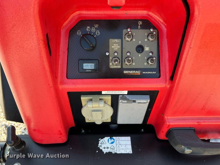 image for item MG9011 2017 Generac MLT6S  light plant