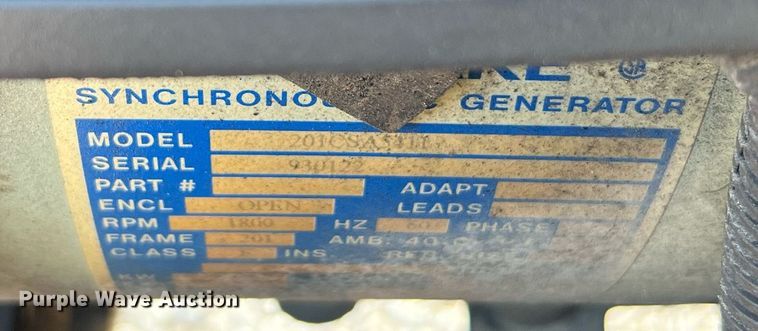 image for item MG9011 2017 Generac MLT6S  light plant