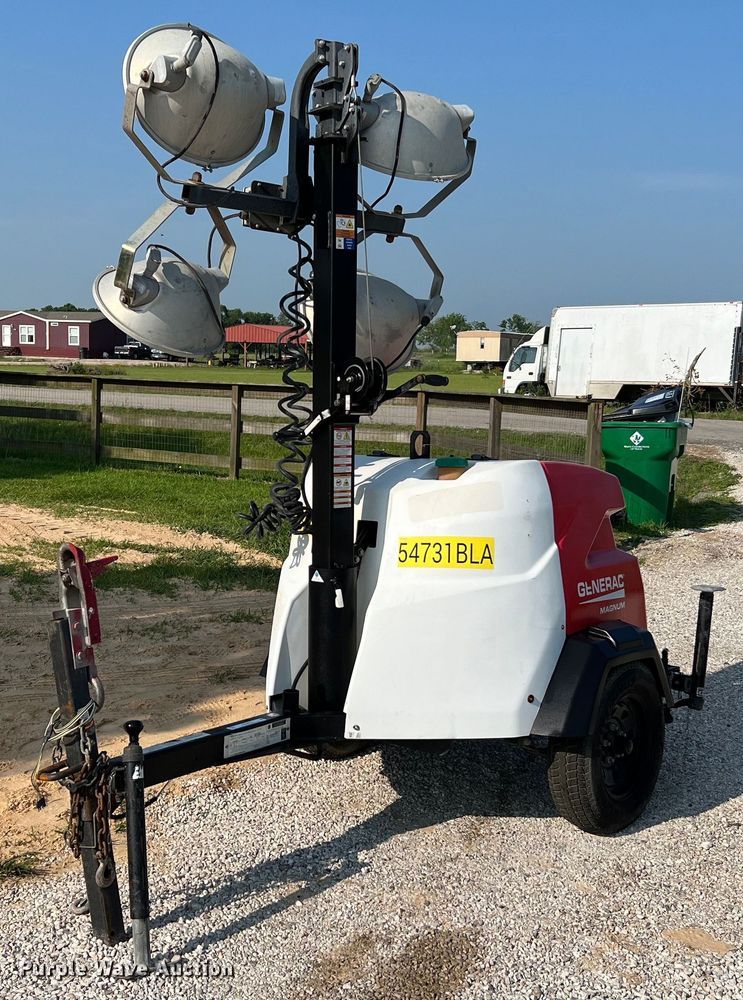 image for item MG9013 2017 Generac MLT6S  light plant