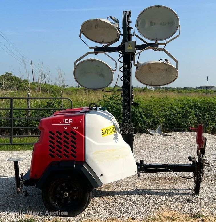 image for item MG9013 2017 Generac MLT6S  light plant