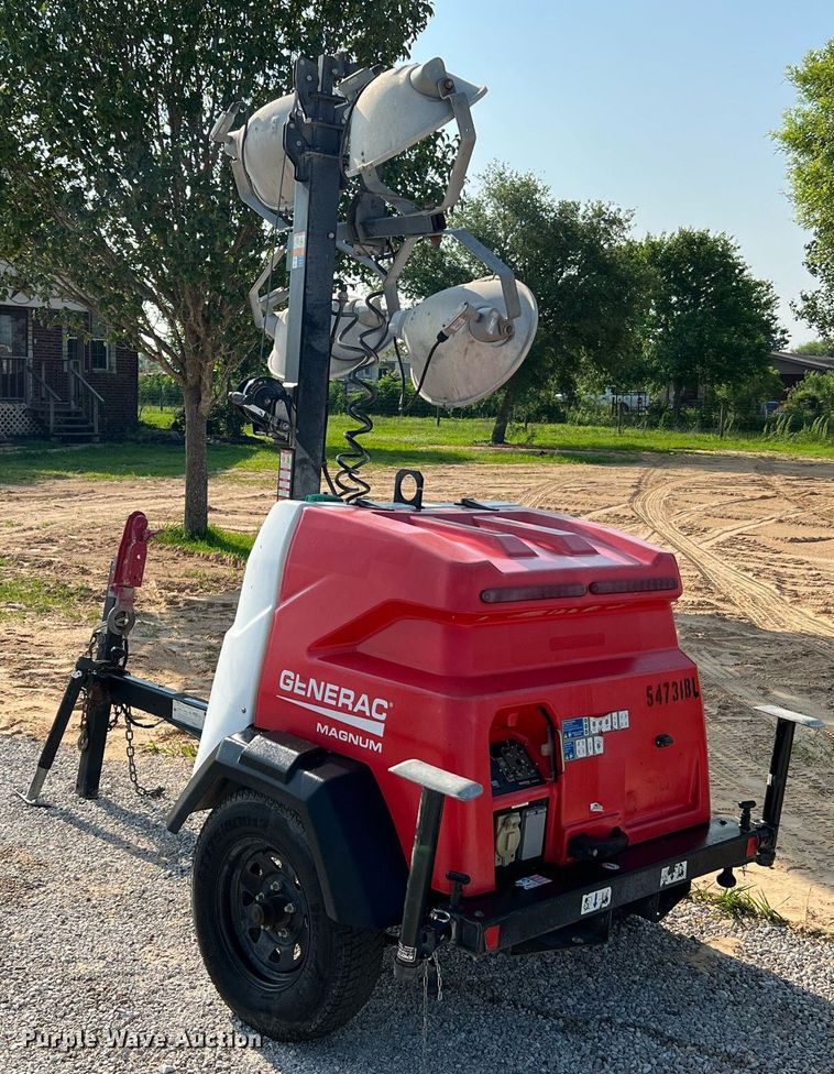 image for item MG9013 2017 Generac MLT6S  light plant