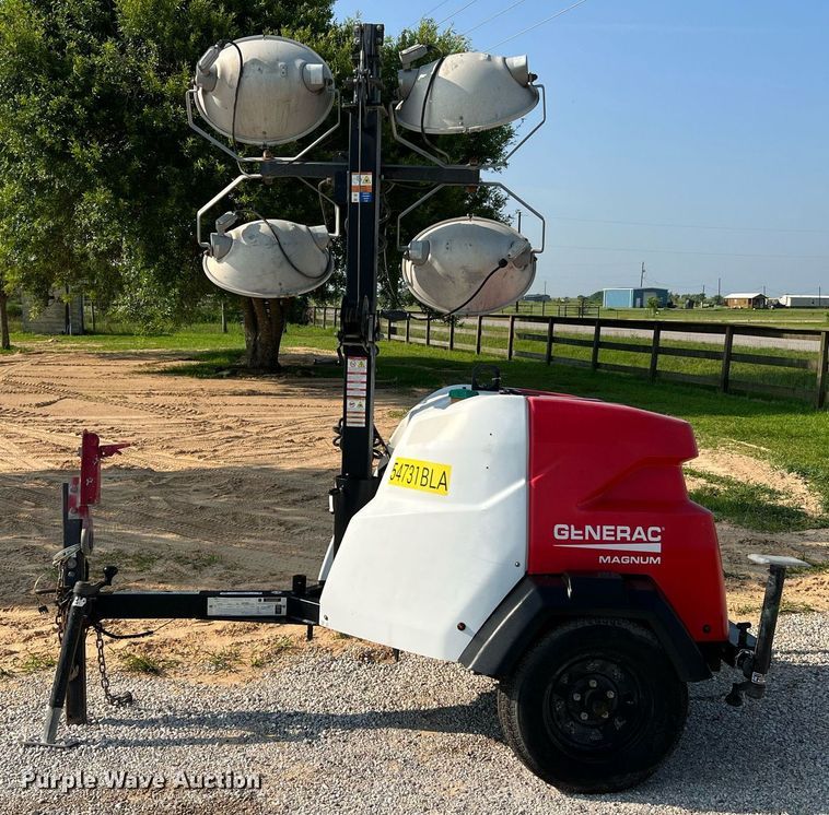 image for item MG9013 2017 Generac MLT6S  light plant