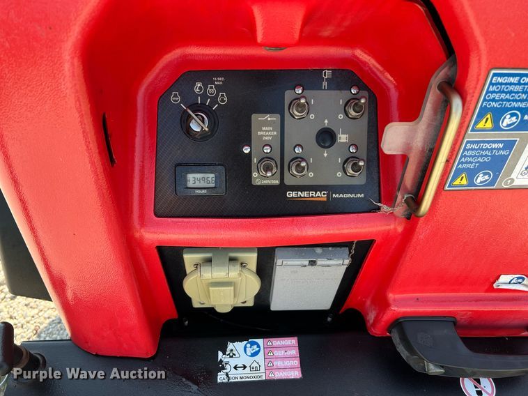 image for item MG9013 2017 Generac MLT6S  light plant