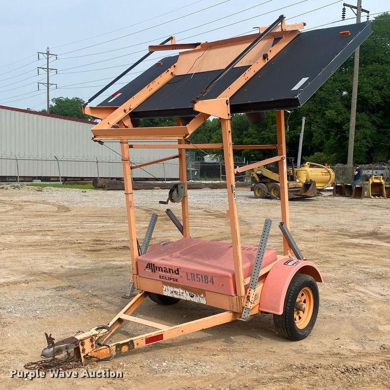 image for item MG9908 Allmand 2200APF  arrow board trailer