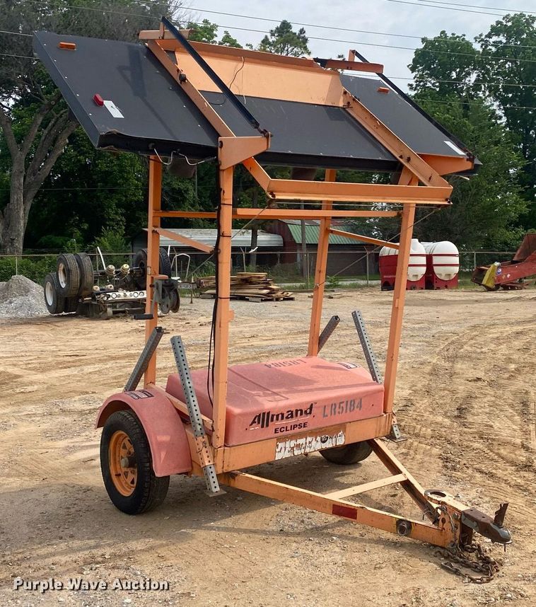 image for item MG9908 Allmand 2200APF  arrow board trailer