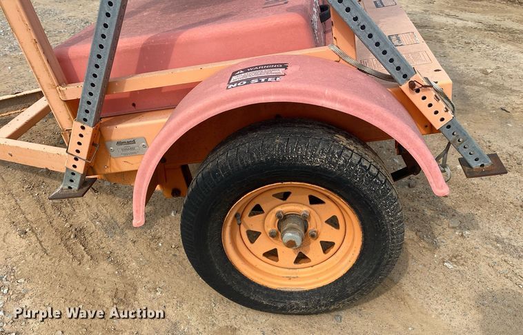 image for item MG9908 Allmand 2200APF  arrow board trailer