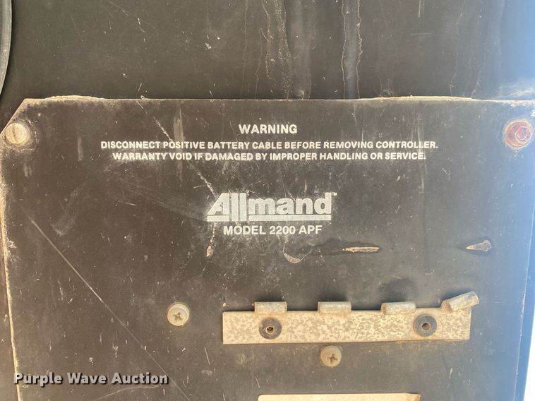 image for item MG9908 Allmand 2200APF  arrow board trailer