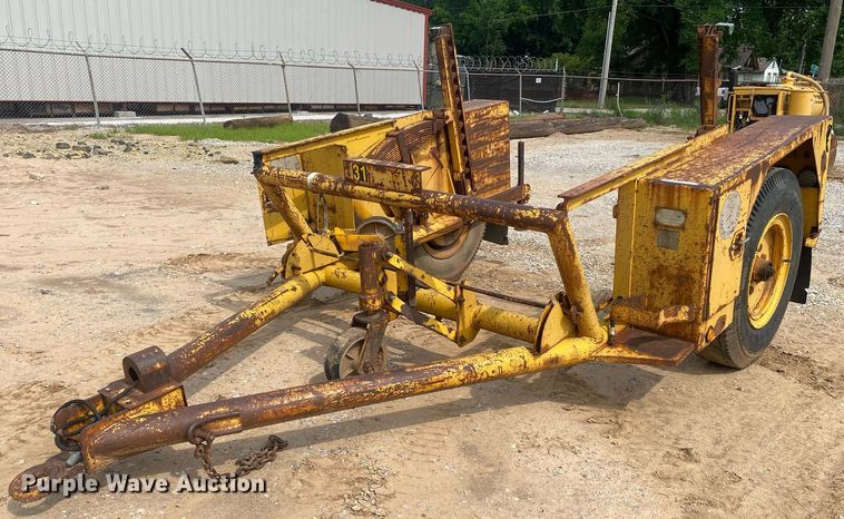 image for item MG9916 1985 Hogg And Davis P120  reel trailer