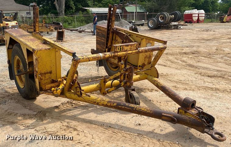 image for item MG9916 1985 Hogg And Davis P120  reel trailer