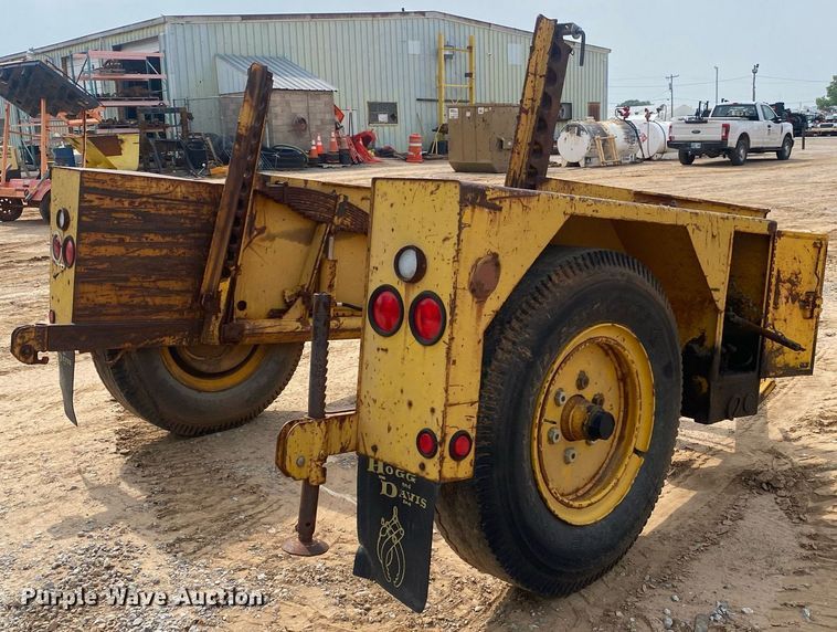 image for item MG9916 1985 Hogg And Davis P120  reel trailer