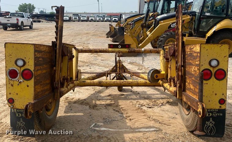 image for item MG9916 1985 Hogg And Davis P120  reel trailer