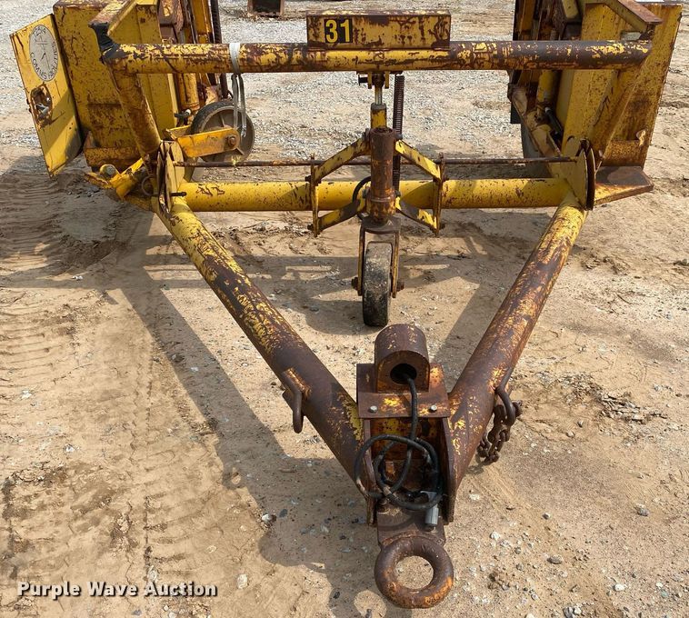 image for item MG9916 1985 Hogg And Davis P120  reel trailer