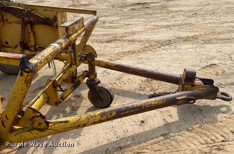 image for item MG9916 1985 Hogg And Davis P120  reel trailer