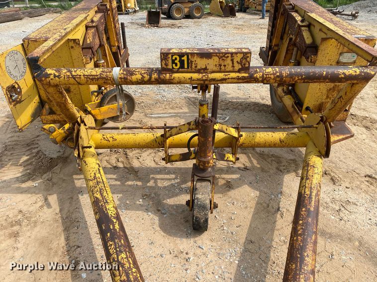 image for item MG9916 1985 Hogg And Davis P120  reel trailer